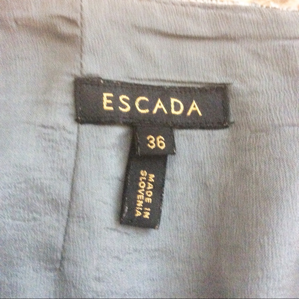 Highly Textured Fringed Boucle Tweed Skirt - Picture 5 of 6